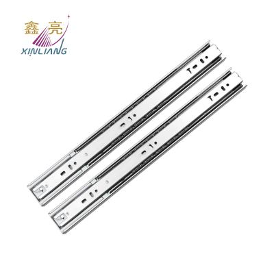 China Modern Full Extension Soft Narrow Push Drawer Rail Slide Open Drawer Slide for sale