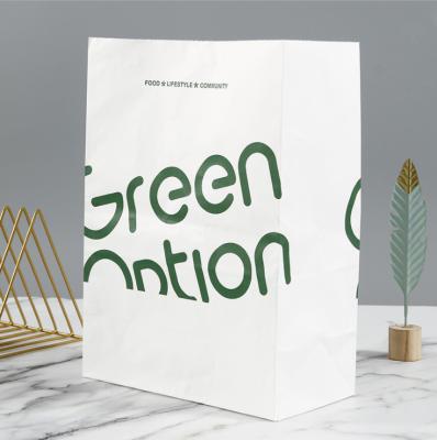 China Recyclable Custom Craft Foldable Shopping Kraft Paper Bag Logo Size Cute Gift Tote for sale