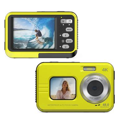 China Cheap Camera Hot selling new   waterproof dual screen AF autofocus photography and video digital camera for sale