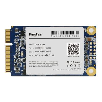 Cina KingFast wholesale high quality mSATA SSD 128GB/256GB/512GB/1TB SSD for computer in vendita