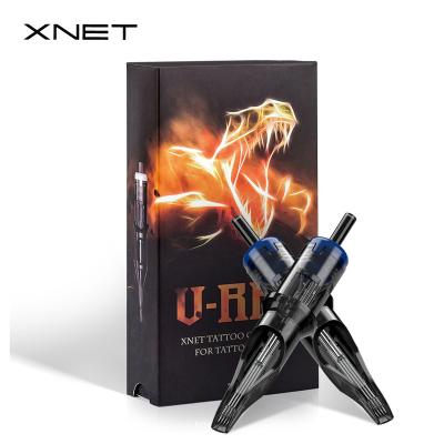 China XNET 20pcs M1 0.35mm Permanent Disposable Premium Tattoo Cartridges Needles For Cartridge Machine Grips for sale