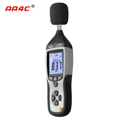 China DT-8852 Profi-Analog-Dezibel USB AC/DC Ausgang 130db Digitales Schallpegelmesser mit Datalogger Geräuschmesser DB Mikrometer zu verkaufen