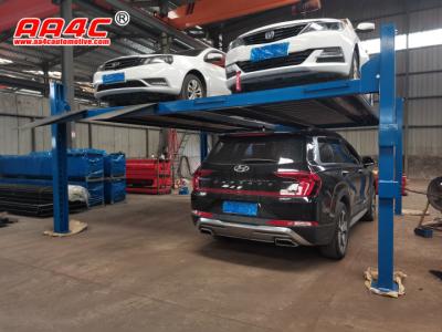 China AA4C 4 Post 4 Autos Parklift Fahrzeuglift Autoverwahrungssystem Auto-Parksystem Parklift Auto-Stacker Fahrzeugstacker Automobile Parklift Autoheber zu verkaufen