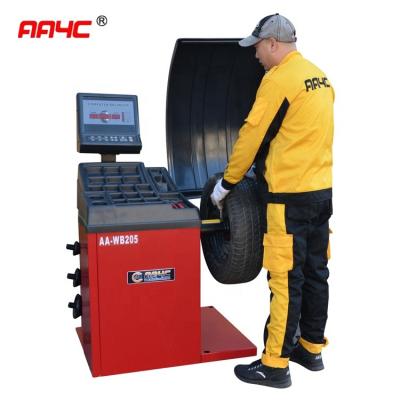 China full automatic wheel balancer tyre balancing machine AA-WB205 for sale