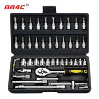 China AA4C 46pcs auto repair tool kit shelf hardware hand tools workbench tools  A1-X04602 for sale
