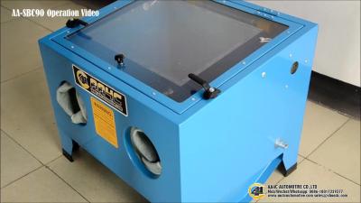 Китай Машина AA-SBC90 песка шкафа взрывать песка шкафа sandblast AA4C 90L взрывая продается