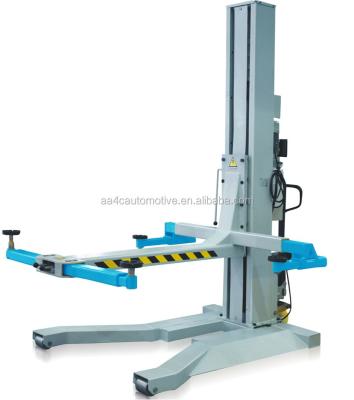 China AA4C Mobile hydraulic 1 post car lift for sale