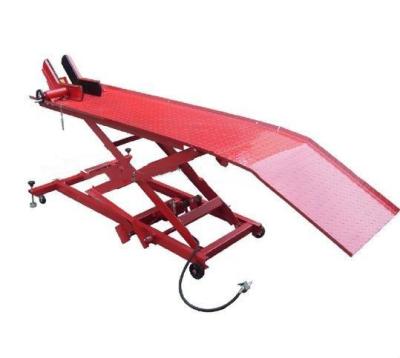 China 2 Ton Scissor Vehicle Lift elevación neumática de la motocicleta de 12000 libras en venta