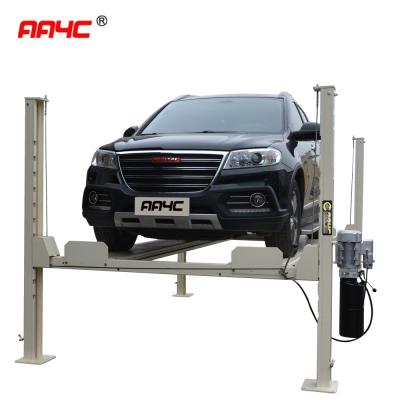 China 4 van de het Voertuiglift van de kolommenauto Roerend goed 4 Postlift 7700lbs met Beweegbaar Kit Car Parking Lift Auto-Opslagsysteem 3.5T Te koop