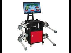 AA4C AA-WA485  CCD truck bus heavy duty vehicles  4 wheel alignment machine  operation video