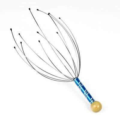 China Tickling Light Massage Scalp Relieve Worries Steel Wire Fivecolor Scalp Tickler for sale