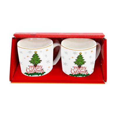 China Modern Christmas Mugs Hoard Ceramic Mug l Creative Coffee Maker Customized Christmas Mug Advertising Mug for sale