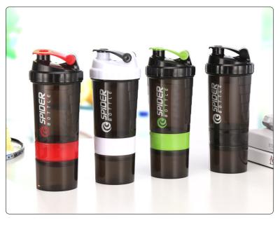 China Stocked 20 Ounce Drink Shaker Bottle BPA Free Handle Leak Proof Easy Flip Sports Water Shaker Bottle for sale