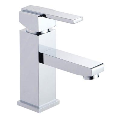 China Wholesale Modern Style Metered Faucets Kitchen Mixer Tap New Chromeplated Brass Bathroom Faucet for sale