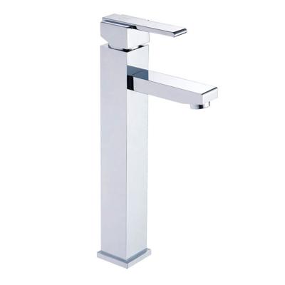 China Wholesale Classic Sliver Deck Mounted Basin Faucet Design Hand Wash Faucet Factory Directly Metered Basin Faucet for sale