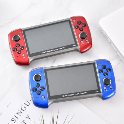 China Game Playing X19S Wholesale Video Game Console 5.1 Inch HD Screen Handheld Game Player for sale