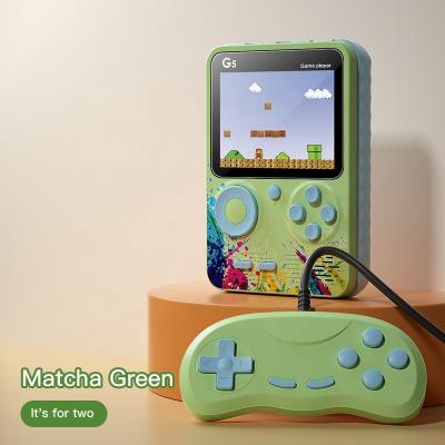 China Game Playing Wholesale G5 Mini Handheld Game Player Built-in 500 Retro Classic Games Portable Video Game Console for sale