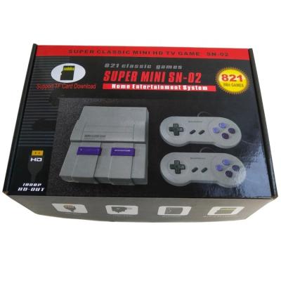 China Support TF Card 8 Bit TV Classic Game Console Built-in 821 Video Games Console Directly for sale