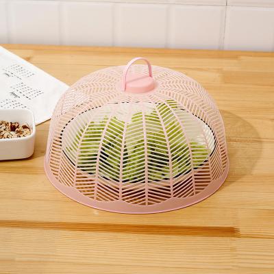 China Wholesale Mesh Food Cover Plastic Food Cover Kitchen Dish Food Umbrella Cover for sale