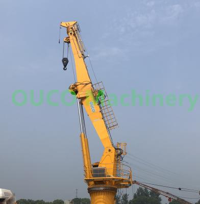 China 1 Ton Offshore Pedestal Crane Te koop