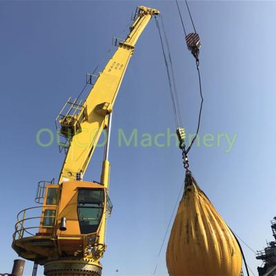 China 40M Marine 3T Electro Telescopic Boom Crane for sale