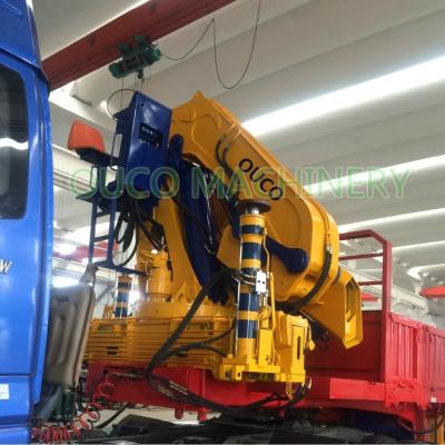 China Faltender Teleskopzylinder Lorry Mounted Crane des Boom-20t zu verkaufen