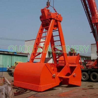 China Materiële Behandeling het Graafwerktuig Mechanical Grab Bucket van 2 Kabelclamshell Te koop