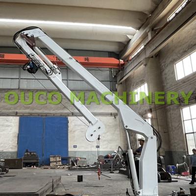 Chine Grue hydraulique matérielle en acier de boom d'articulation de 0.99t 10m à vendre