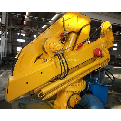 China Hydraulischer Boom 1.5t 10m Marine Deck Crane Foldable Knuckle zu verkaufen