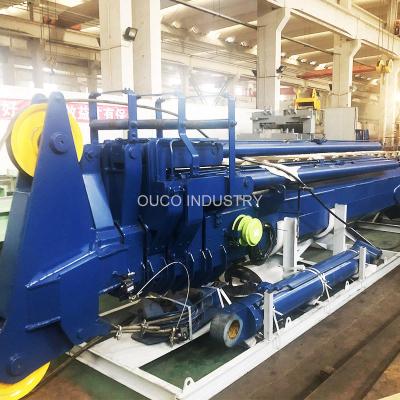 Cina asta telescopica Crane Easy Operation Hydraulic Crane del piedistallo di 1t30m 0.85t31m in vendita