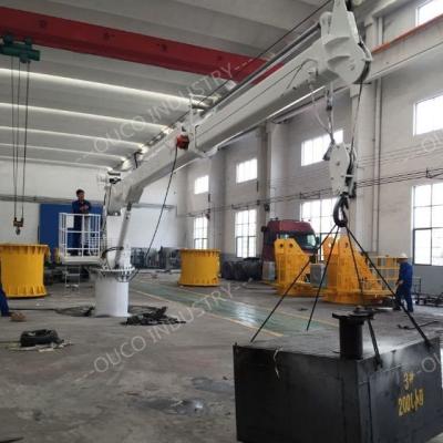 China Gerader Boom-teleskopischer mobiler Kran 10m 2 Ton Overhead Cranes CCS zu verkaufen