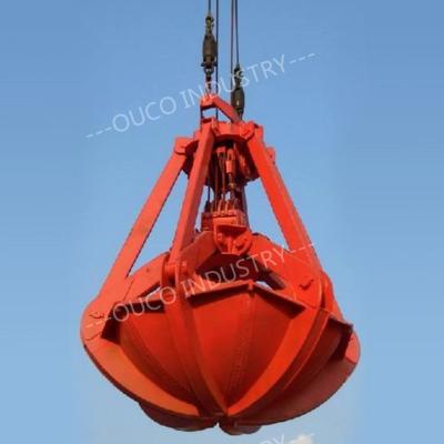 China Zes Schillen 4 de Emmer van Kabelcrane grab bucket clamshell small Clamshell Te koop