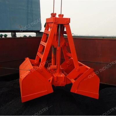 China Drahtlose Fernsteuerungsmaschinenhälfte Crane Bucket Radio des zupacken-12CBM 630mm zu verkaufen