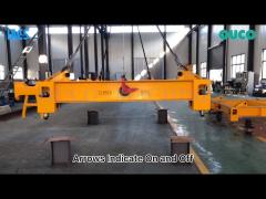 Standard 20ft Automatic Container Lifting Spreader Bar Equipment