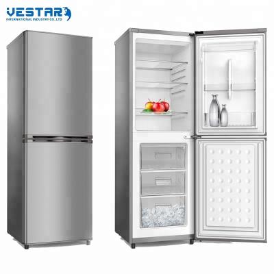 China COMPRESSOR NO-FREE R600a T Climate Class Double Door Freezer Refrigerator Best Seller White Fridge for sale