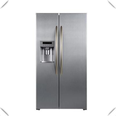 China COMPRESSOR 552L Mini Bar Side Ice Maker By The French Door Side Refrigerators Home Fridge for sale