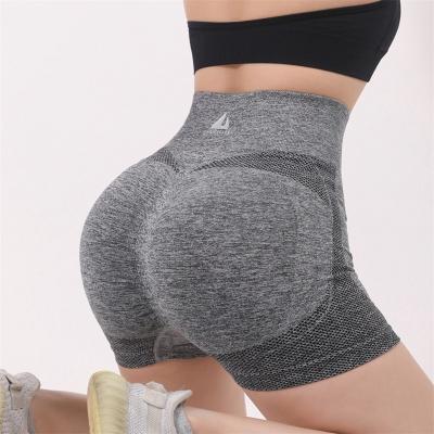 China Viable Sexy Ass Woman's Seamless Butt Pants Trainer Sport Yoga Workout Gym Butt Waist Leggings Crack! crack! for sale