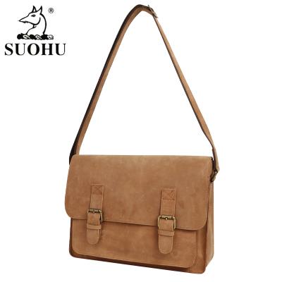 China SUOHU 2021 hot sale business briefcase bags women handbags ladies shoulder women leather briefcases for sale