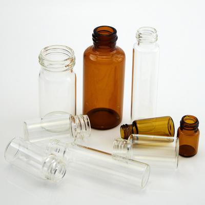 China Pharmaceutical; dope ; 2ml 5ml 7ml 10ml Amber Clear Low Borosilicate Penicillin Glass Bottle Drug Tube Type Pharmaceutical Powder Container for sale