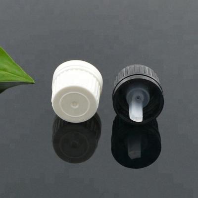 China Pilfer Proof Black Essential Oil Capsules With Reducing Euro Orifice Dropper for sale