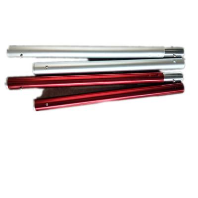 China Anodizing Painting Red Color Industry Aluminum Spray Pipe for sale