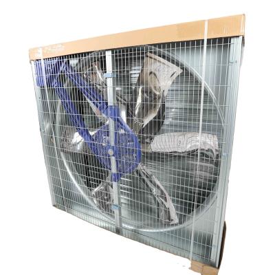 China Push Pull Farms Type 1380 Exhaust Fan 50inch Poultry Fan With Shutter Greenhouse Plant Ventilation Centrifugal Exhaust Fan for sale