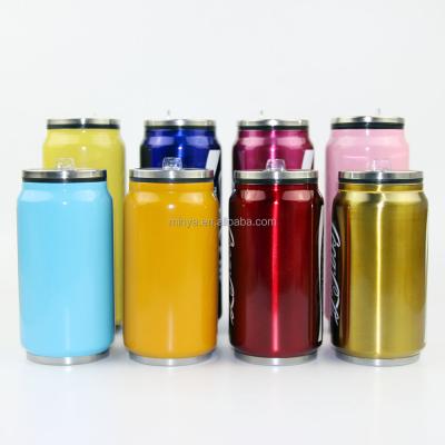 China Double Wall Stainless Steel Vacuum Thermos Bottle Sustainable Coffee Mug for sale