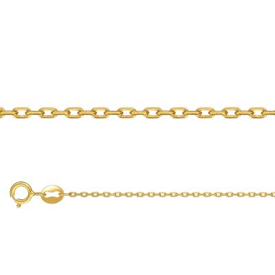 China 18K Solid Gold New Arrival Luxury Style 14k Solids Plated Necklace Chains Gold Chain For Jewelry Making for sale