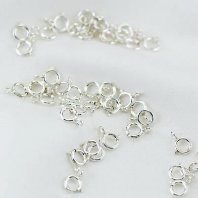 China DIY Jewelry Making Accessories Quality 5.0Mm Light Silver Bangle Clasp Ring 925 Silver For Diy Bangle Jewelry for sale