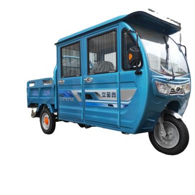 China Wholesale high quality three wheel electric powerful enclosed cabin passenger tricycle 3 wheel electric tricycle for sale