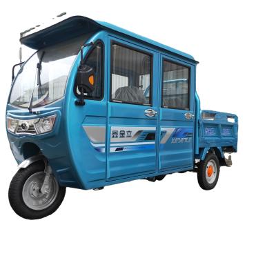 China New Design Passenger 3 Wheel Cabin Special Eco-Friendly Closed Electric Tricycle Cargo Electric Tricycle for sale