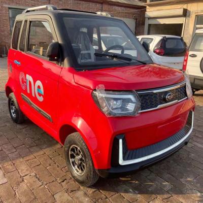 China Solar Electric Car Mini High Quality Vehicle 4 Wheel 4 Seat Cloth Hybrid Electric Car For Adult for sale