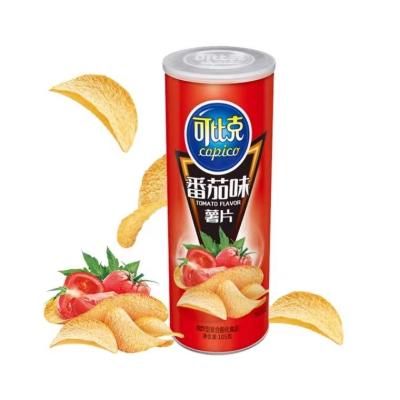 China Wholesale Natural Delicious Round Potato Chips Leisure Fried Grain Snack Salty Food for sale