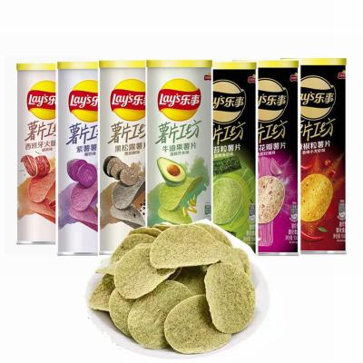 China Normal Wholesale Newly Listed Large Variety Of Flavors Potato Chips Configurations for sale